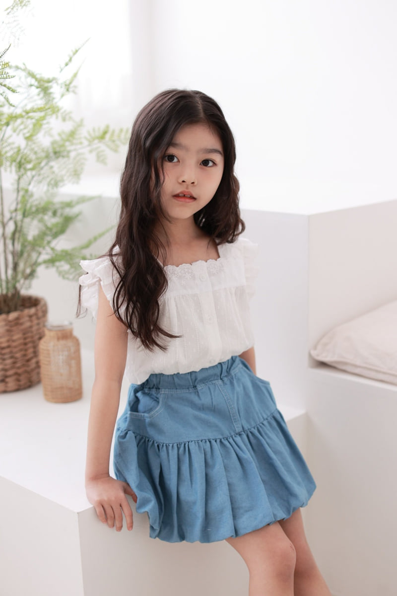 Dalla - Korean Children Fashion - #childofig - Blanc Blouse - 7