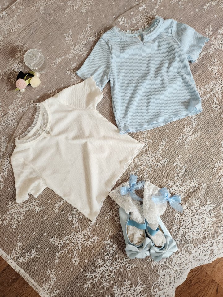 Dalla - Korean Children Fashion - #childrensboutique - Wave Rib  Tee - 3