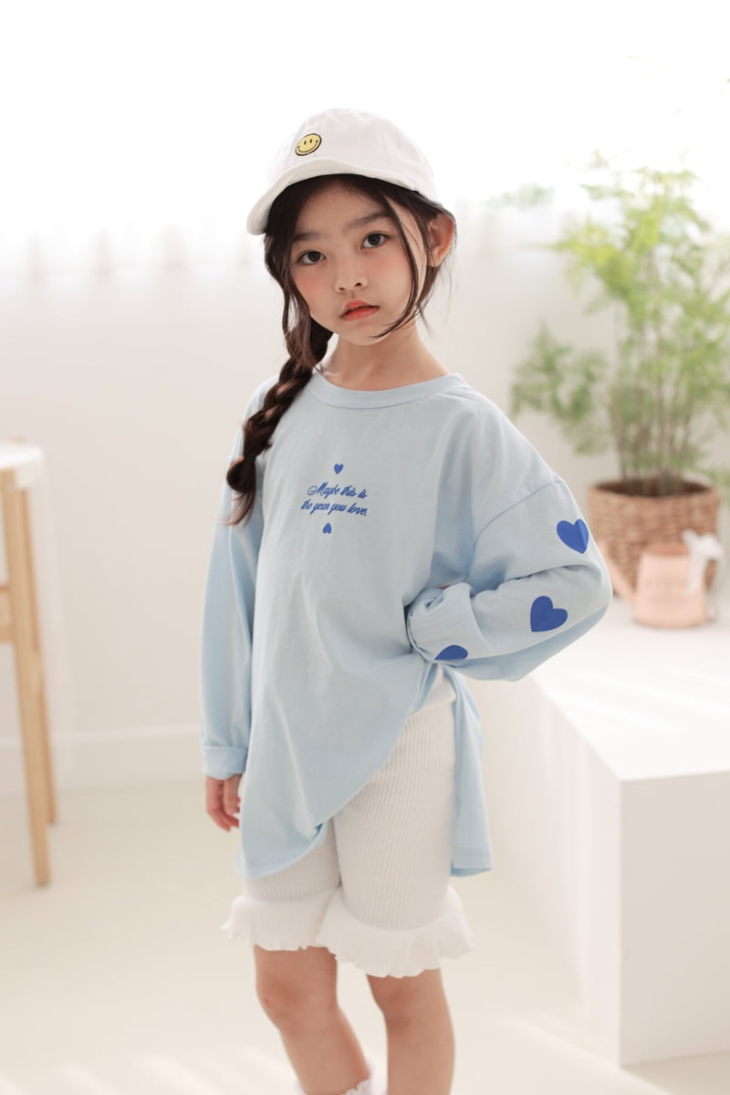 Dalla - Korean Children Fashion - #childrensboutique - Love Summer Long Sleeve Tee - 12