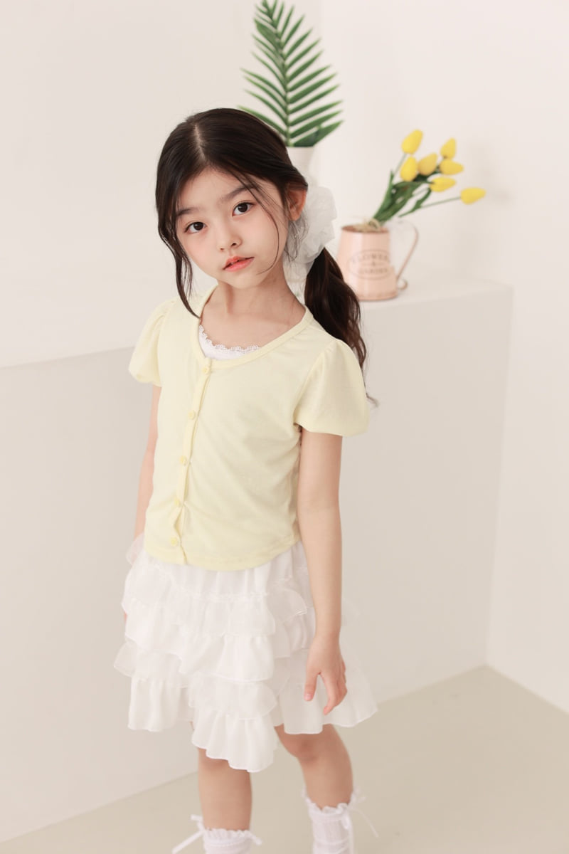 Dalla - Korean Children Fashion - #childrensboutique - Lara Cardigan Tee - 11