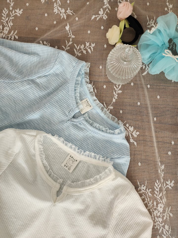 Dalla - Korean Children Fashion - #childrensboutique - Wave Rib  Tee - 4