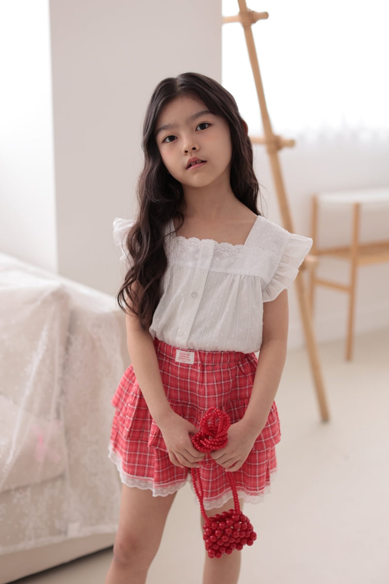 Dalla - Korean Children Fashion - #discoveringself - Blanc Blouse - 10
