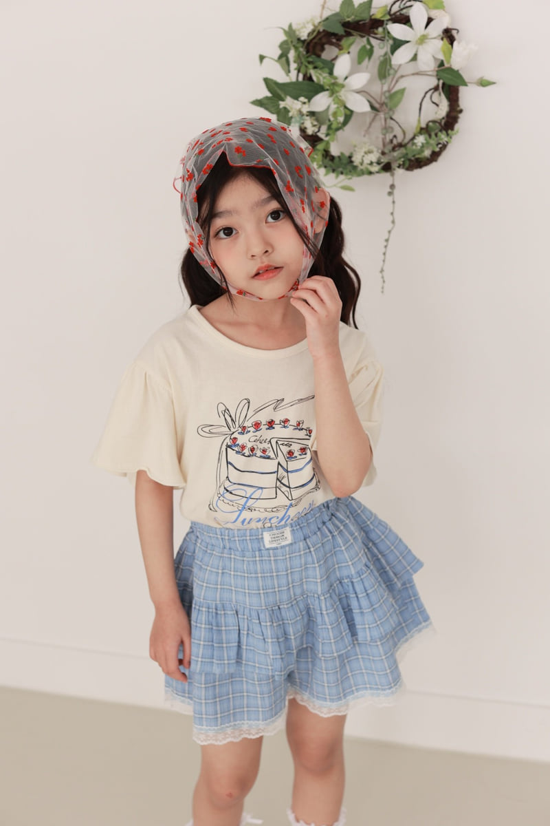 Dalla - Korean Children Fashion - #kidsshorts - Cake Tee - 10