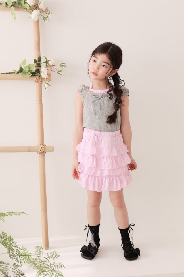 Dalla - Korean Children Fashion - #kidsstore - Miyu Double Tee - 6