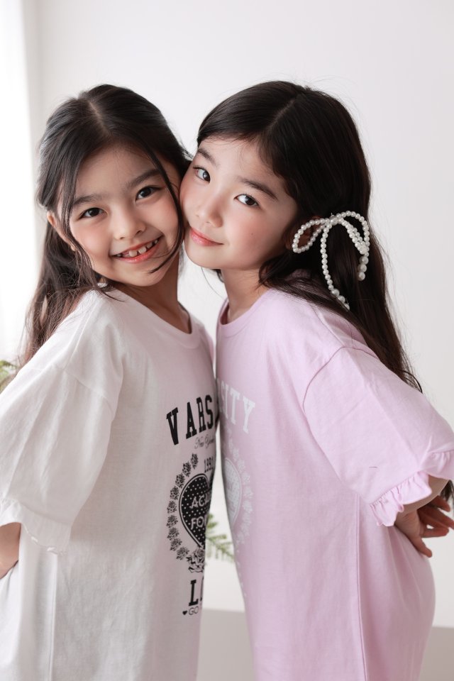 Dalla - Korean Children Fashion - #kidzfashiontrend - Varsity Long Tee - 5