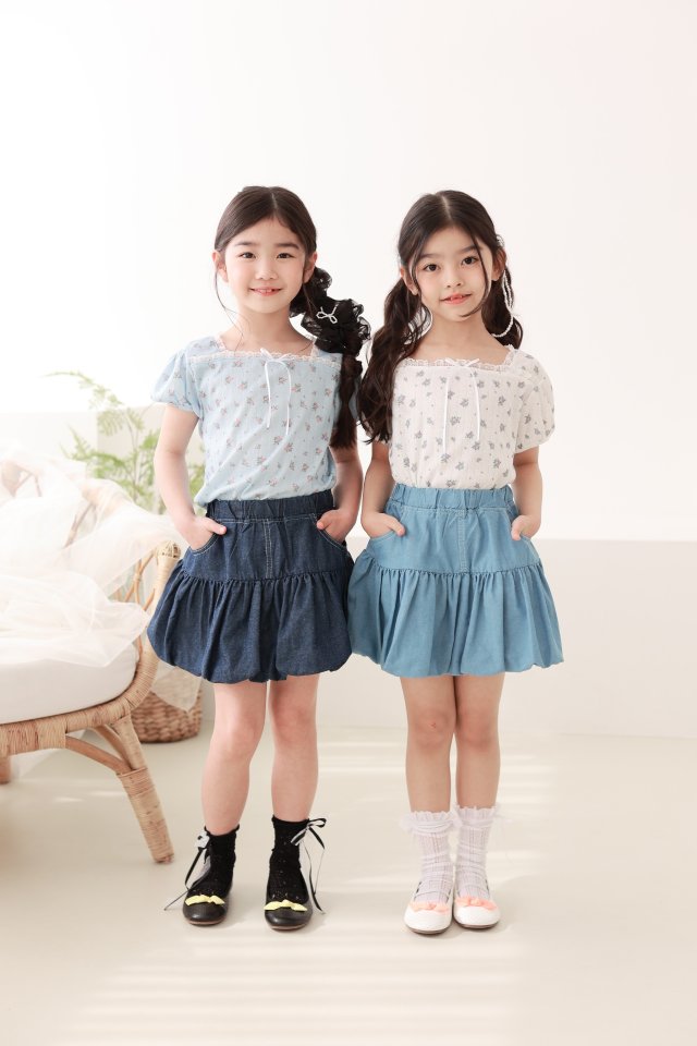 Dalla - Korean Children Fashion - #littlefashionista - Eyelet Flower Tee - 8