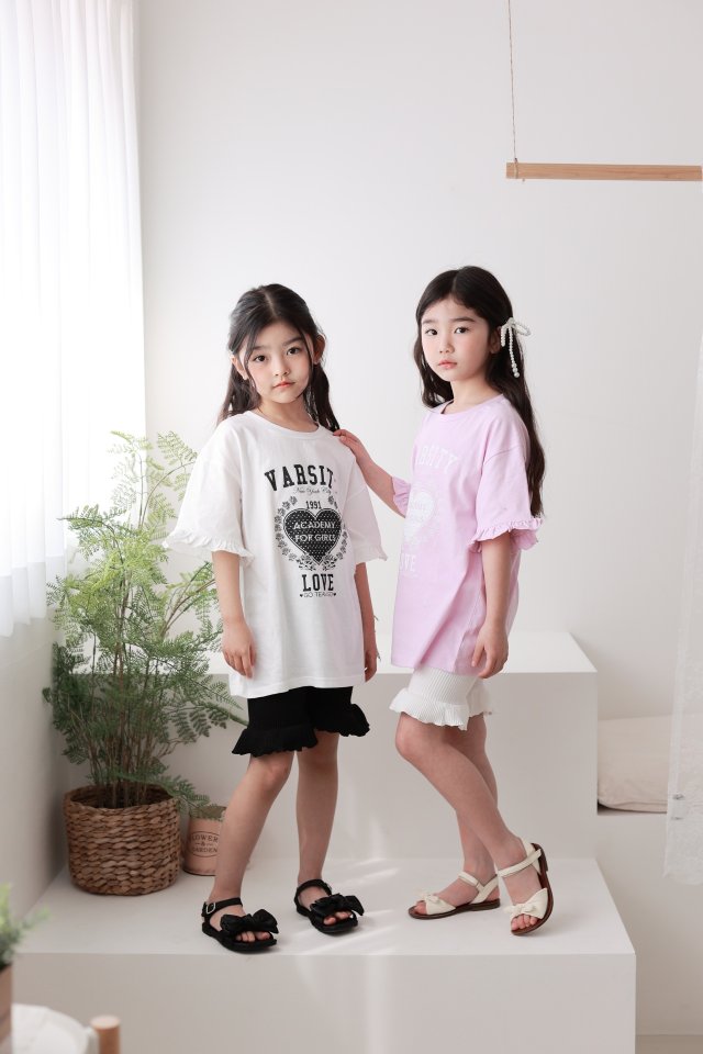 Dalla - Korean Children Fashion - #littlefashionista - Varsity Long Tee - 7
