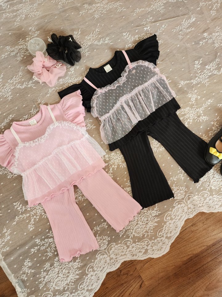 Dalla - Korean Children Fashion - #magicofchildhood - Wave Set - 2