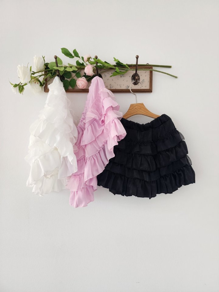 Dalla - Korean Children Fashion - #littlefashionista - Tanghulu Skirt - 4
