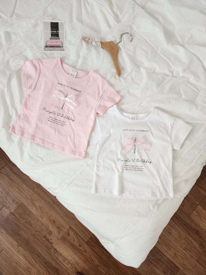 Dalla - Korean Children Fashion - #minifashionista - Candle Tee