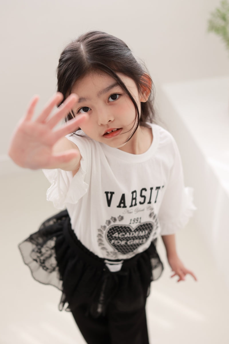 Dalla - Korean Children Fashion - #minifashionista - Varsity Long Tee - 9