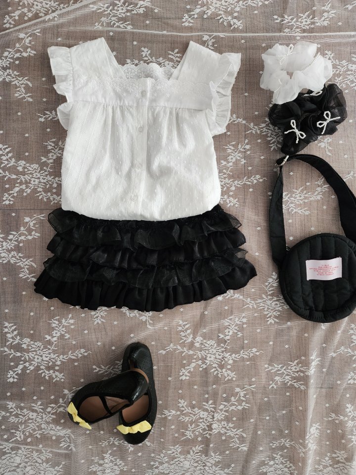 Dalla - Korean Children Fashion - #magicofchildhood - Blanc Blouse - 4