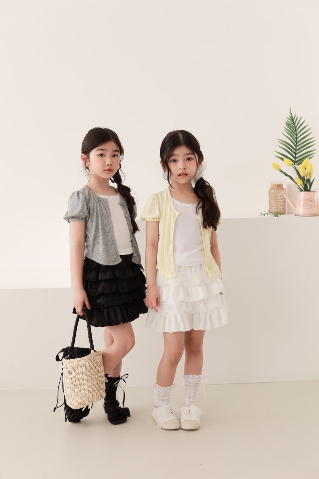 Dalla - Korean Children Fashion - #prettylittlegirls - Lara Cardigan Tee - 8