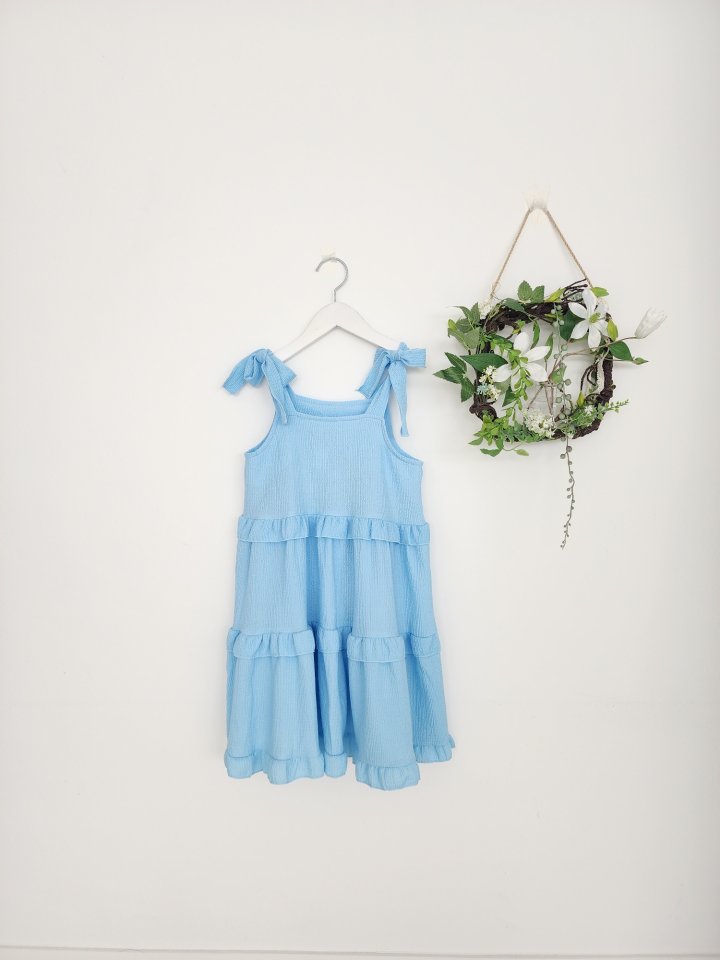 Dalla - Korean Children Fashion - #prettylittlegirls - Cancan Strap One-Piece - 3