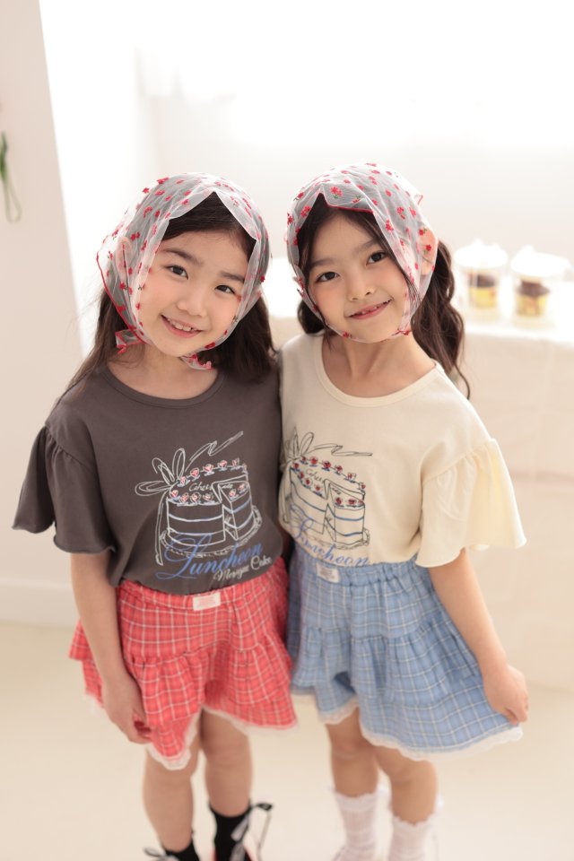 Dalla - Korean Children Fashion - #toddlerclothing - Cake Tee - 4