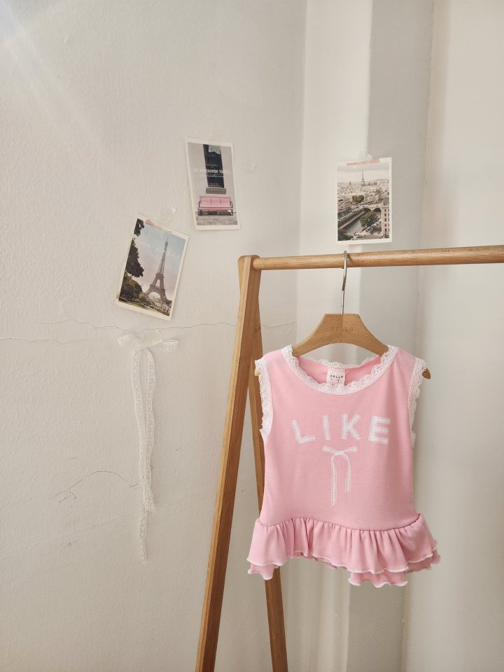 Dalla - Korean Children Fashion - #stylishchildhood - Like Cancan Tee - 2