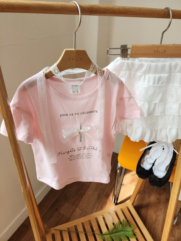 Dalla - Korean Children Fashion - #todddlerfashion - Candle Tee - 4