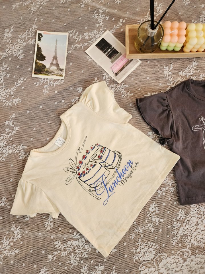 Dalla - Korean Children Fashion - #toddlerclothing - Cake Tee - 3