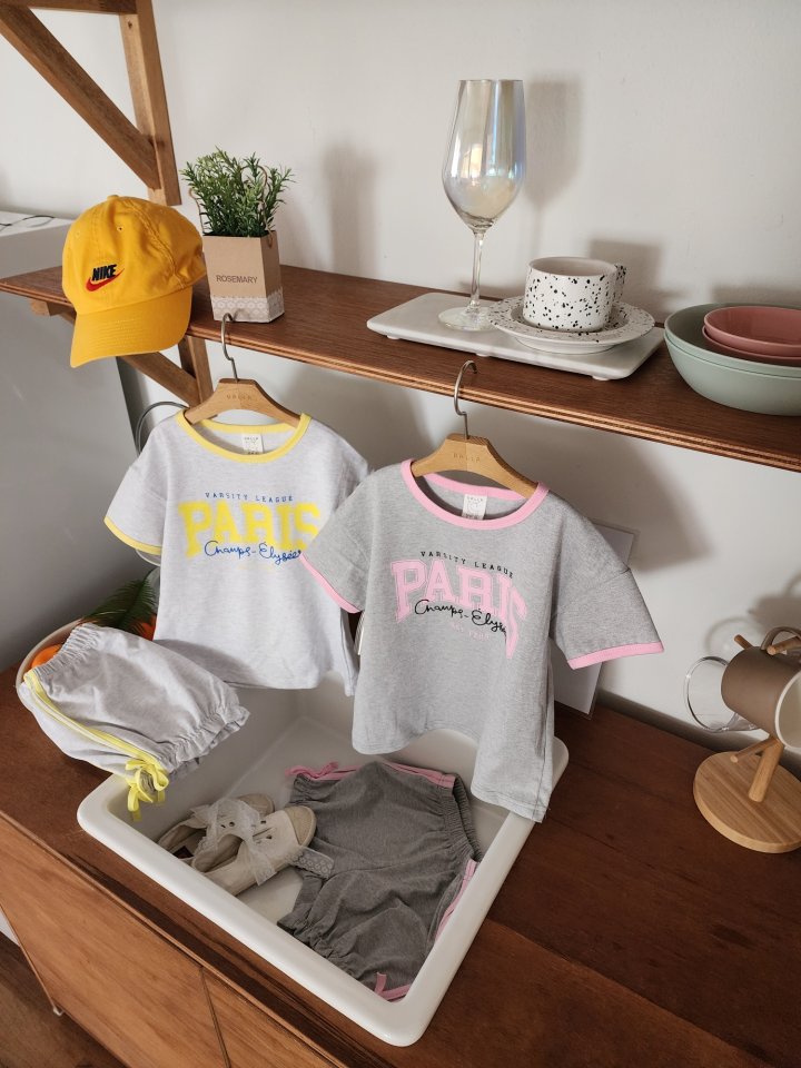 Dalla - Korean Children Fashion - #toddlerclothing - Paris PK Tee - 2
