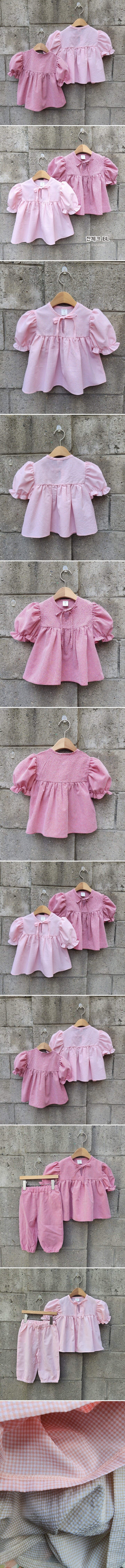 Dazzling - Korean Children Fashion - #childrensboutique - Tiny Check Blouse