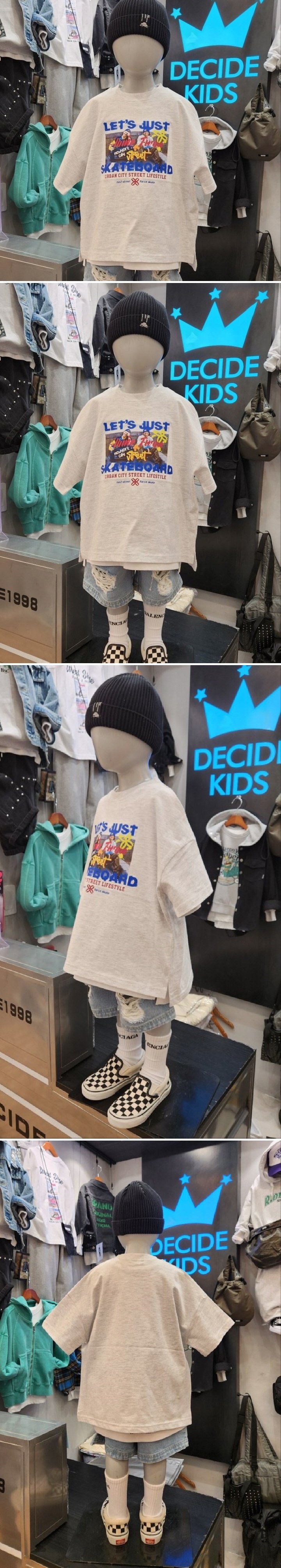 Decide Kids - Korean Children Fashion - #littlefashionista - People Short Sleeve Tee