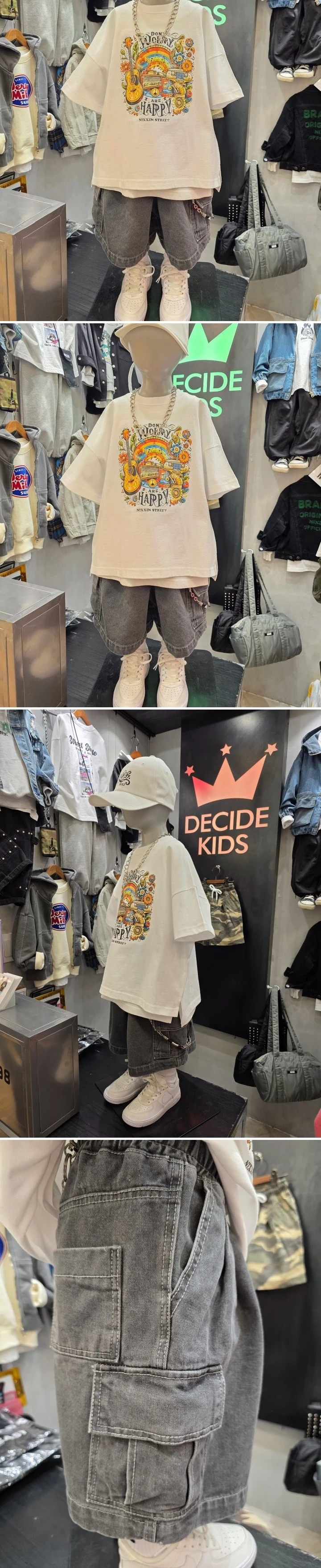 Decide Kids - Korean Children Fashion - #minifashionista - Wild Cargo Shorts