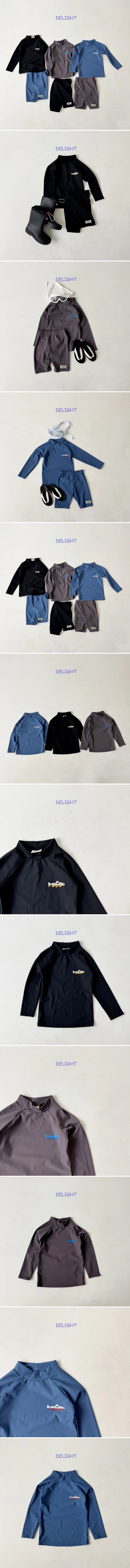 Delight - Korean Children Fashion - #kidzfashiontrend - Fish Rash Guard