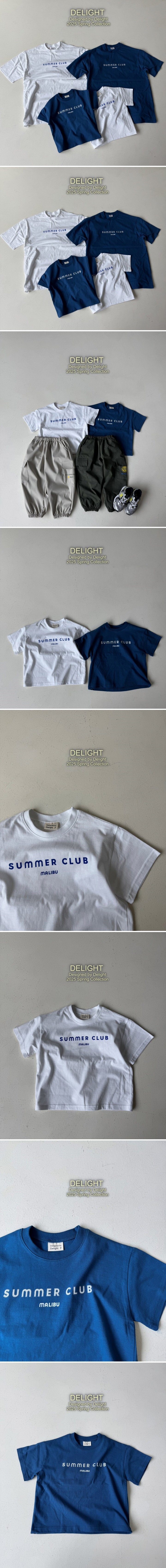 Delight - Korean Women Fashion - #vintagekidsstyle - Malibu Boxy Tee (Adult)