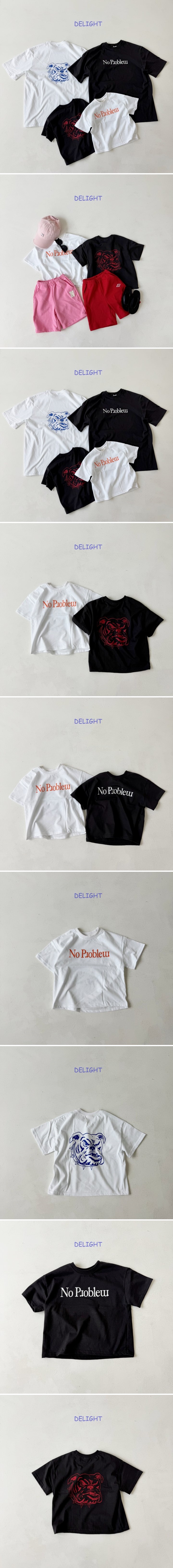 Delight - Korean Women Fashion - #womensfashion - Summer Bulldog Tee (Adult)