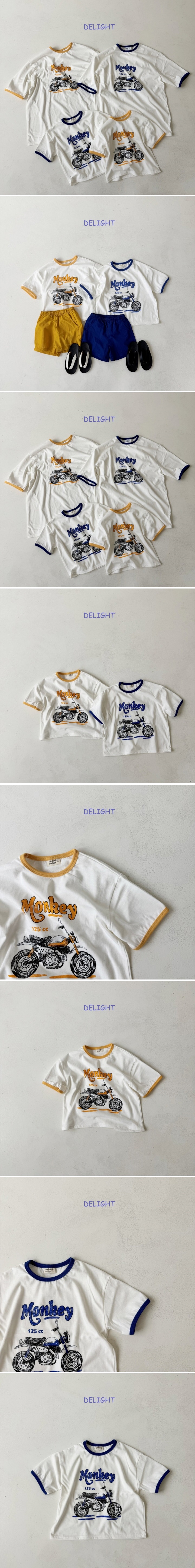Delight - Korean Women Fashion - #womensfashion - Bike Wrap Tee (Adult)