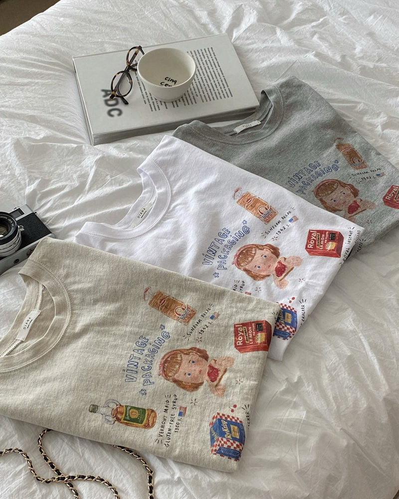 Diana - Korean Women Fashion - #momslook - Royal 2 Tee - 12