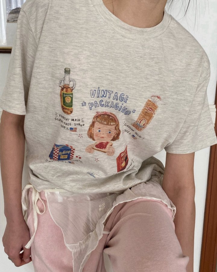 Diana - Korean Women Fashion - #momslook - Royal 2 Tee - 2