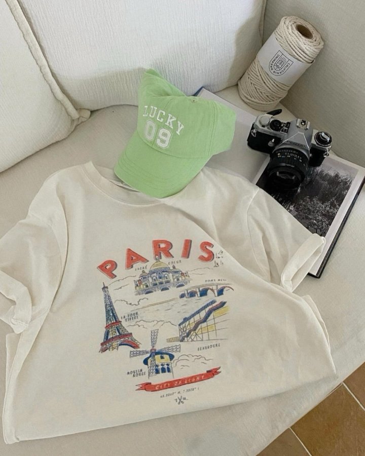 Diana - Korean Women Fashion - #momslook - Paris 2 Tee