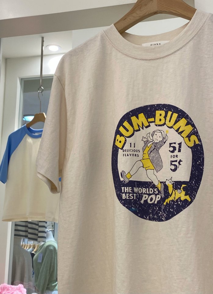 Diana - Korean Women Fashion - #momslook - Bumbs Tee - 2