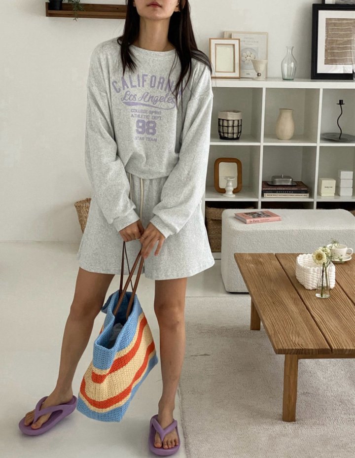 Diana - Korean Women Fashion - #momslook - California Terry Sweatshirts - 11