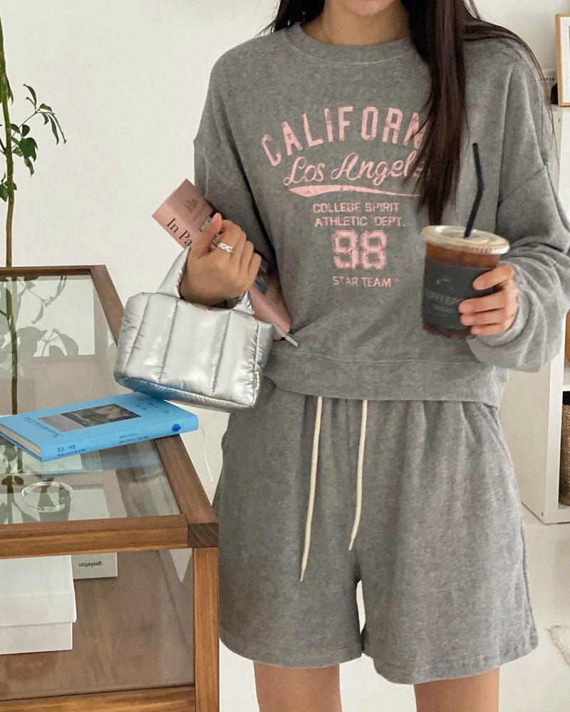 Diana - Korean Women Fashion - #momslook - California Terry Sweatshirts - 12