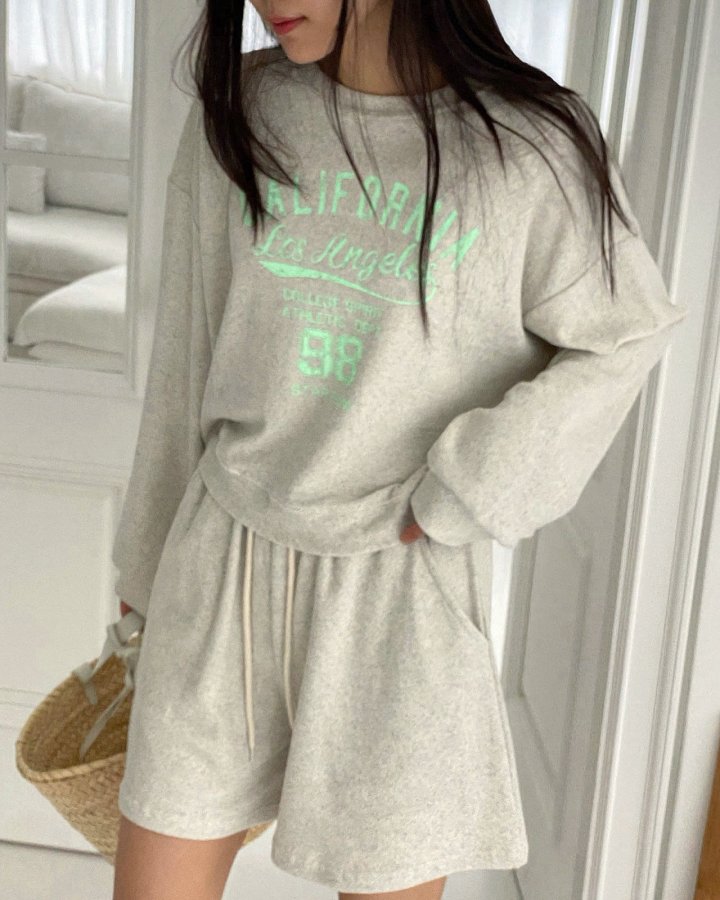 Diana - Korean Women Fashion - #momslook - California Terry Sweatshirts - 5
