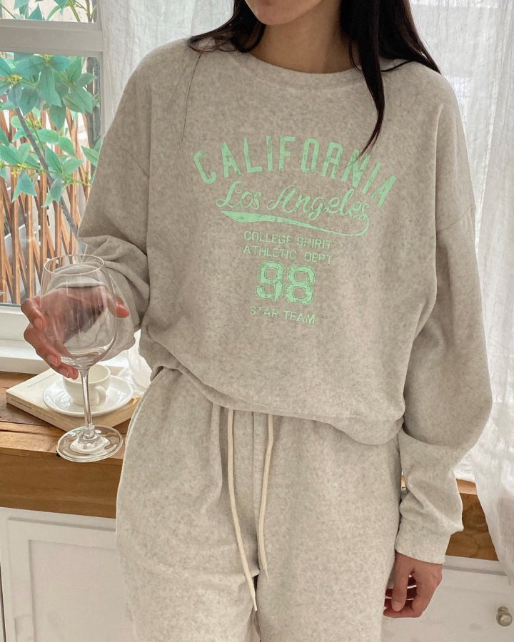 Diana - Korean Women Fashion - #momslook - California Terry Sweatshirts - 9