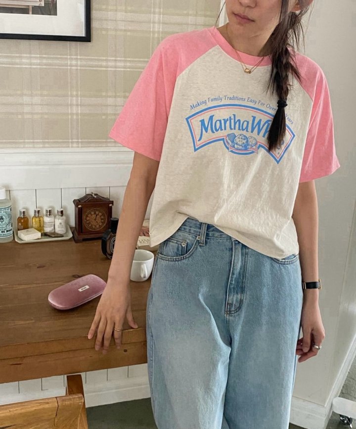 Diana - Korean Women Fashion - #momslook - Muffin Raglan Tee - 8