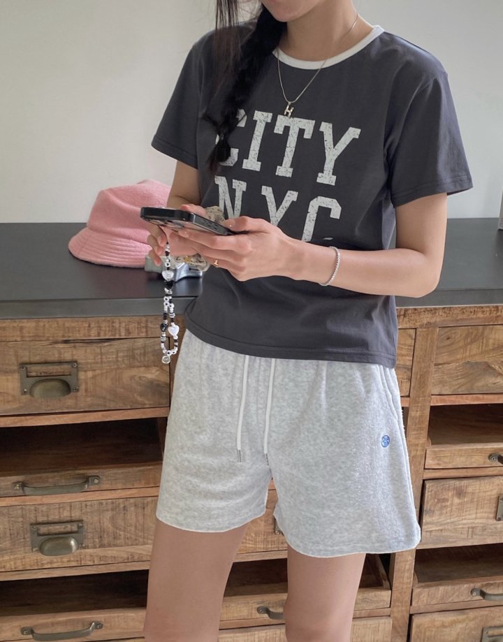 Diana - Korean Women Fashion - #momslook - City Colored Tee - 6