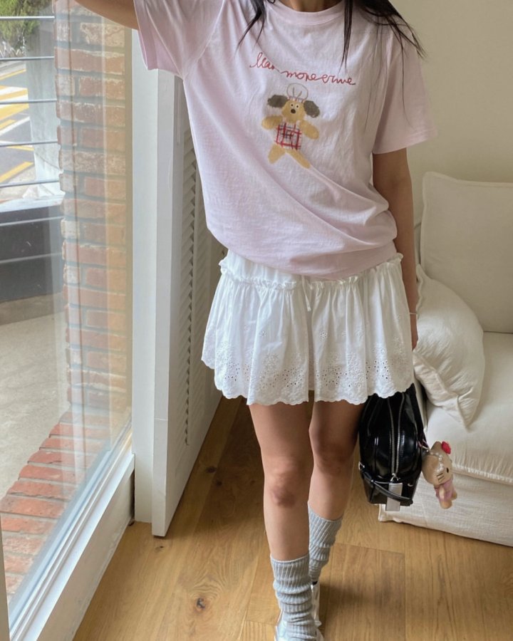 Diana - Korean Women Fashion - #shopsmall - Cooking Tee - 8