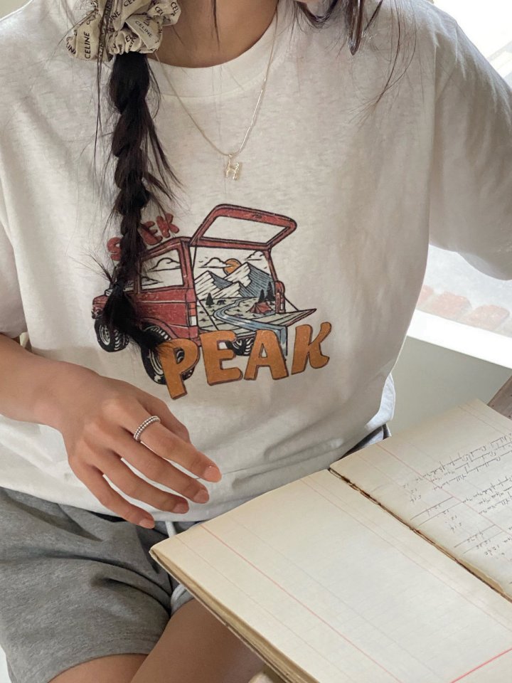Diana - Korean Women Fashion - #shopsmall - Peak Tee - 7