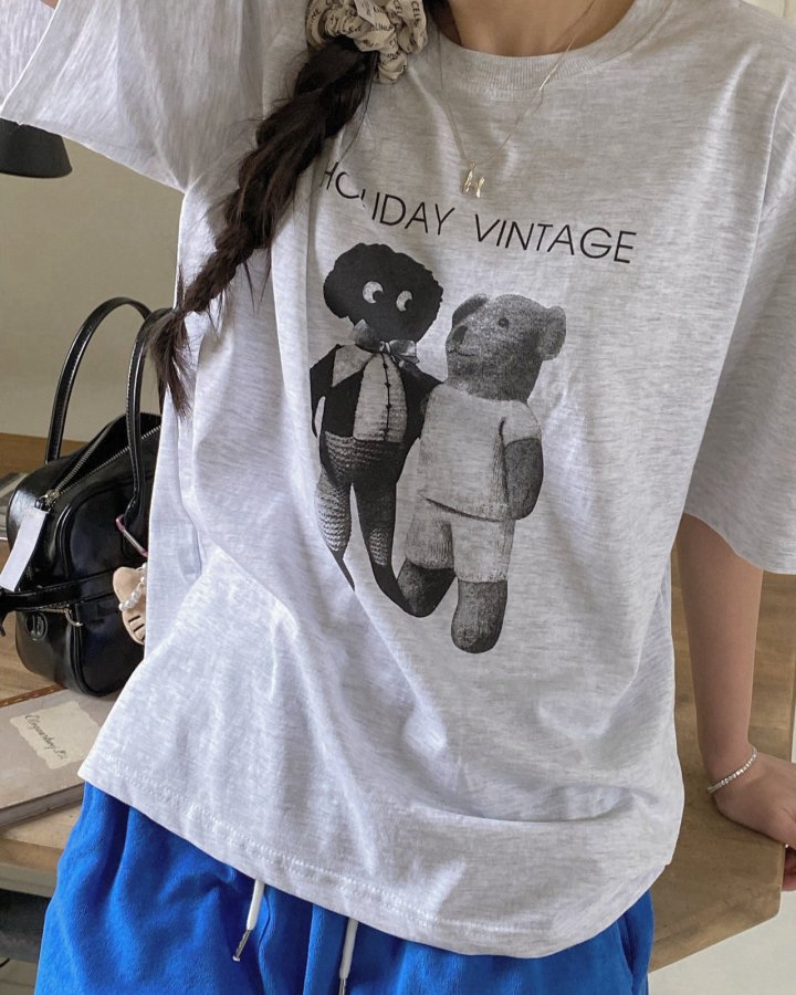 Diana - Korean Women Fashion - #thatsdarling - Holiday Tee - 5