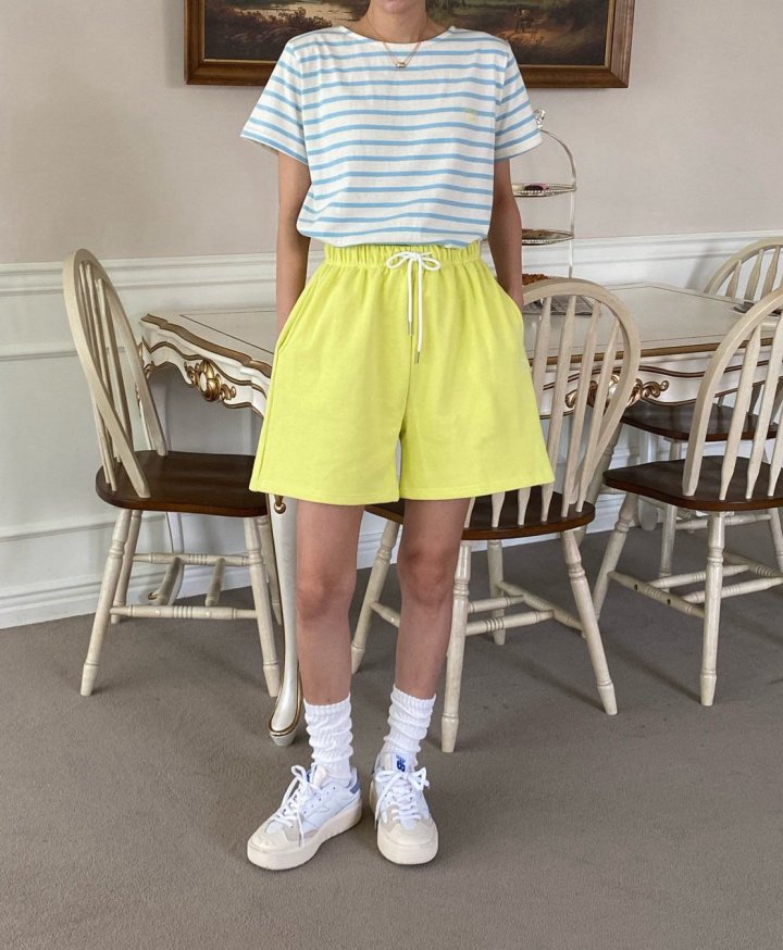 Diana - Korean Women Fashion - #vintageinspired - Basic Half Pants