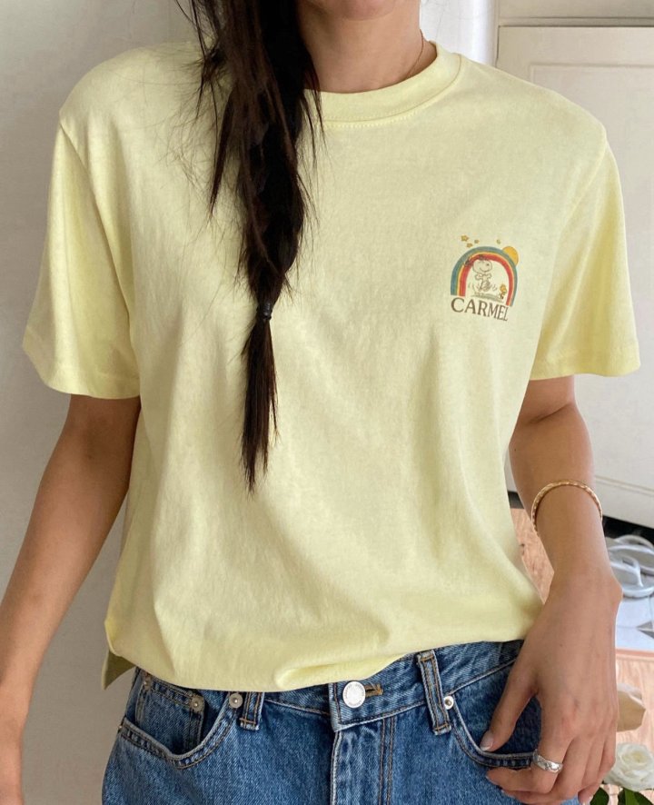 Diana - Korean Women Fashion - #womensfashion - Caramel Crop Tee