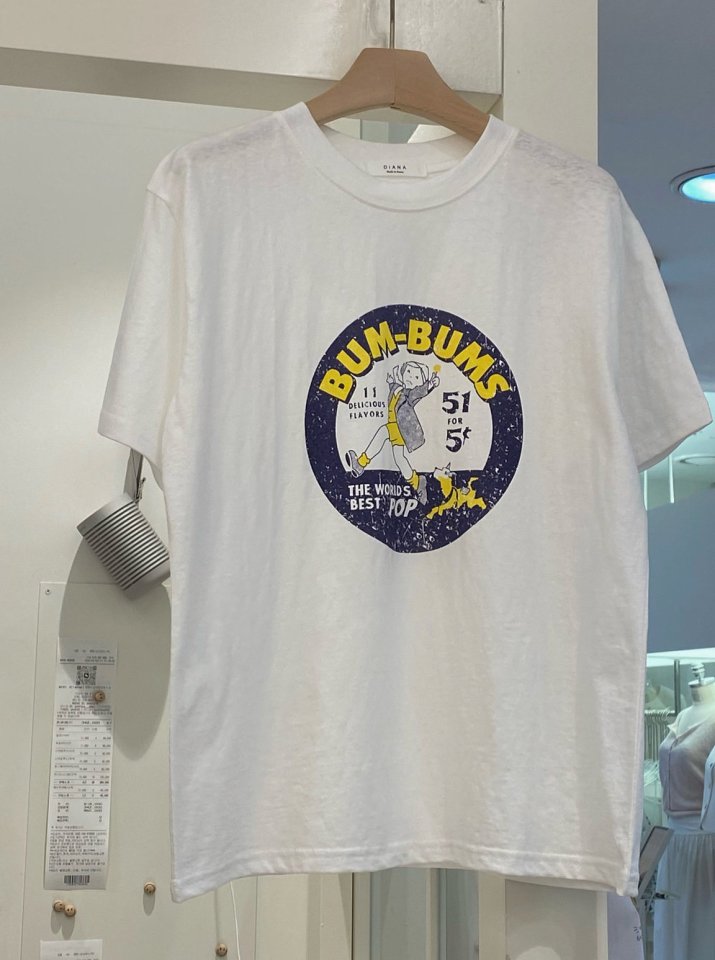 Diana - Korean Women Fashion - #womensfashion - Bumbs Tee - 5
