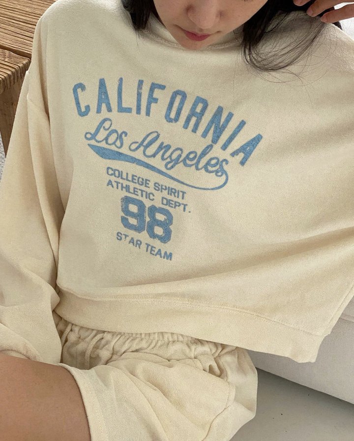 Diana - Korean Women Fashion - #womensfashion - California Terry Sweatshirts - 2