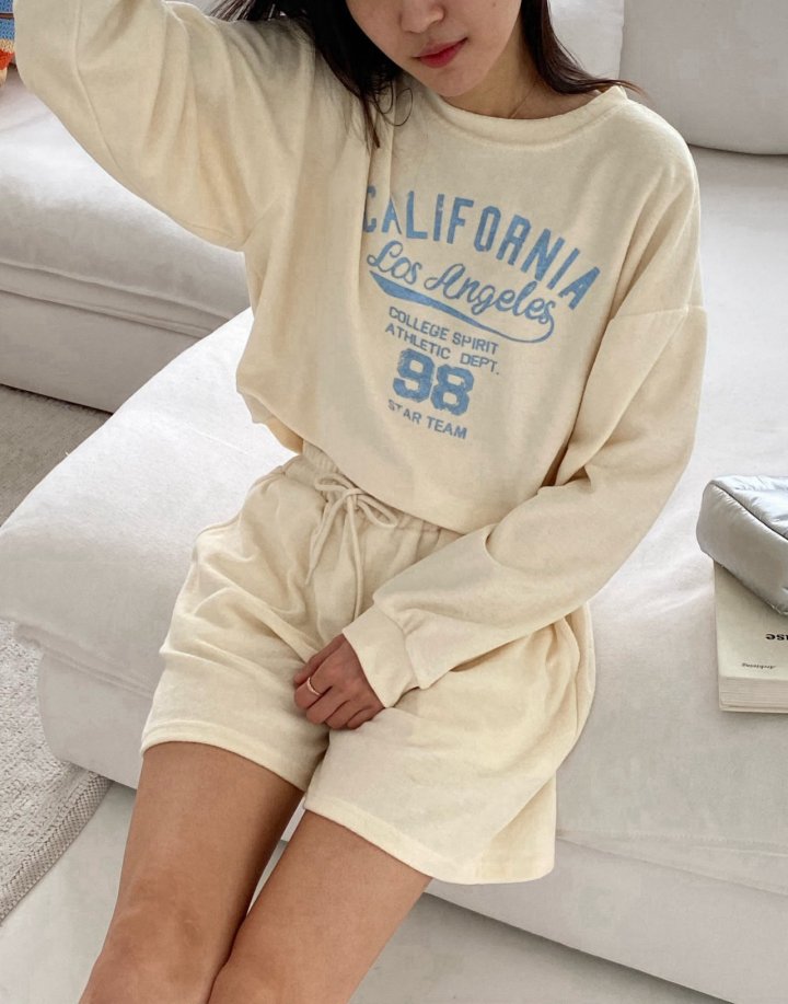 Diana - Korean Women Fashion - #momslook - California Terry Sweatshirts - 4