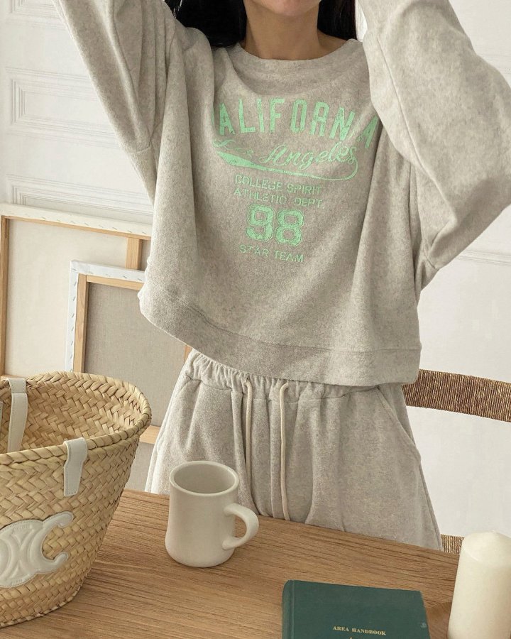 Diana - Korean Women Fashion - #womensfashion - California Terry Sweatshirts - 8