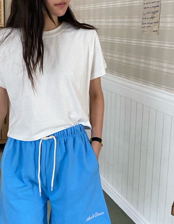 Diana - Korean Women Fashion - #womensfashion - Basic Crop Tee - 8
